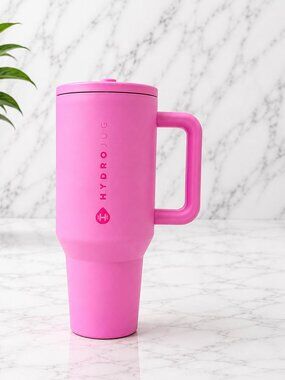 HydroJug 40oz Traveler Tumbler Pink Stainless Steel Insulated Cup New